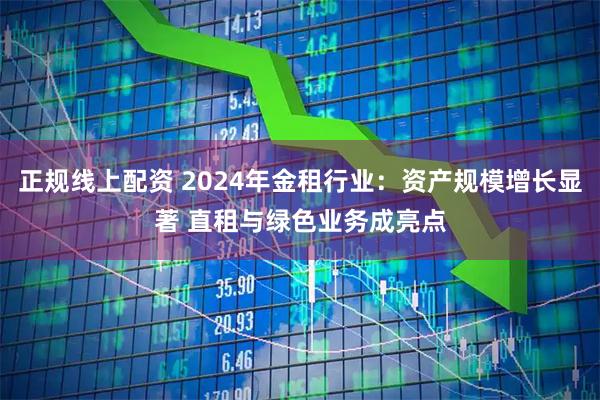 正规线上配资 2024年金租行业：资产规模增长显著 直租与绿色业务成亮点