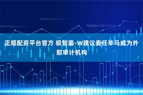 正规配资平台官方 极智嘉-W建议委任毕马威为外部审计机构